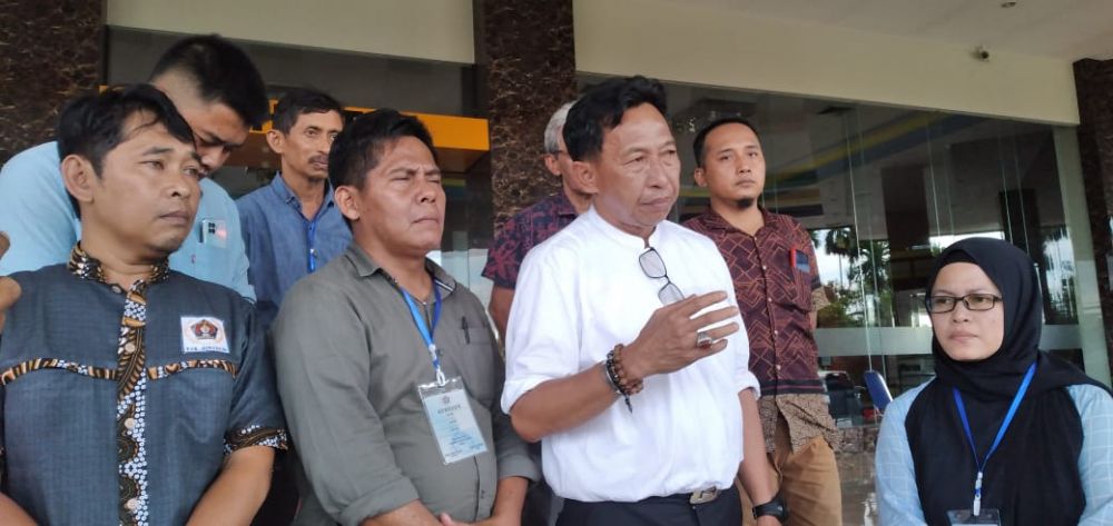 Hery Farmansyah selaku kandidat Ketua PWI Jambi saat wawancara 
