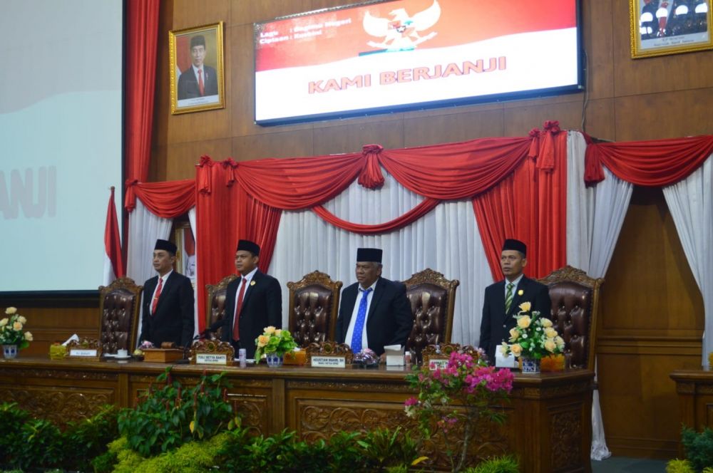 Pj Bupati dan pimpinan dewan Muarojambi