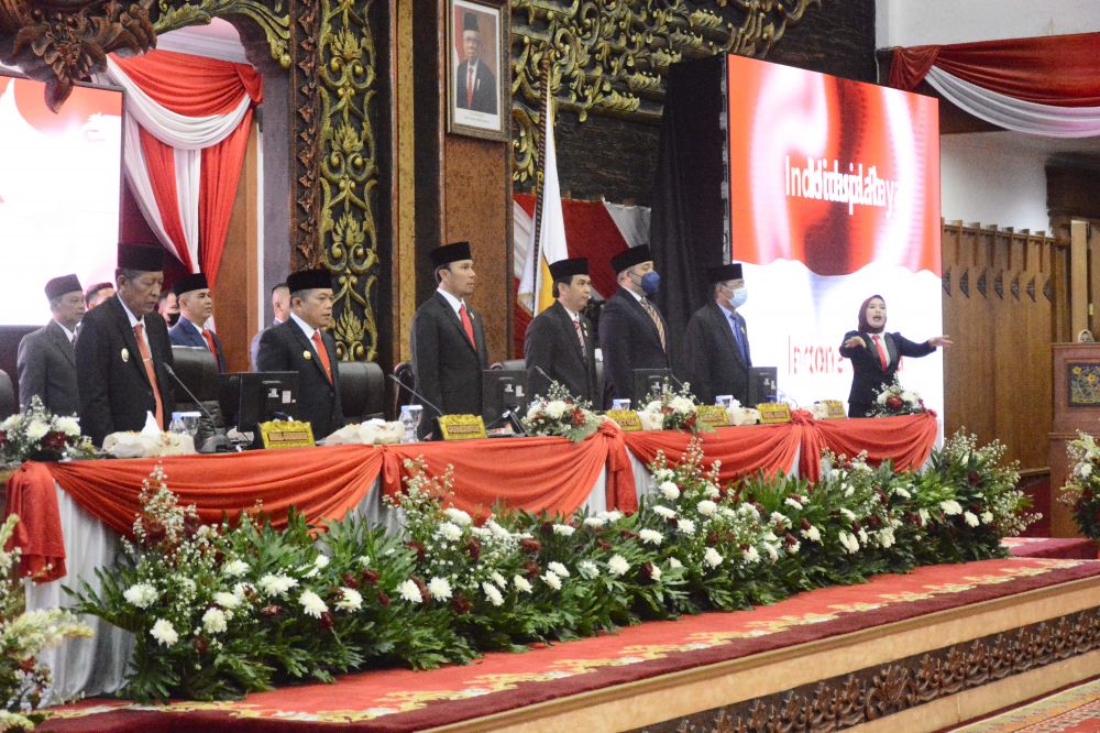  Paripurna dengan agenda mendengarkan pidato Presiden dalam Sidang Tahunan MPR RI dan pidato Presiden dalam Penyampaian RUU APBN Tahun Anggaran 2023 dan Nota Keuangan, Selasa (16/8).