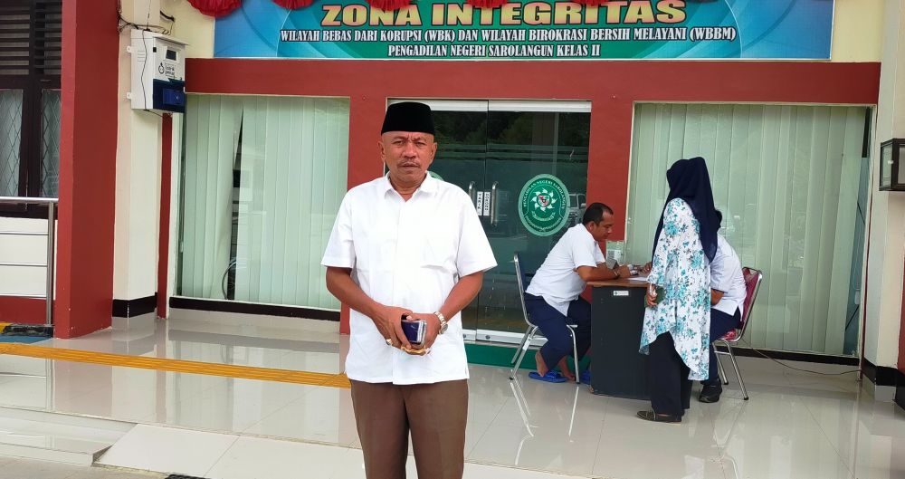 H Muhammad Syaihu ketika di PN Sarolangun