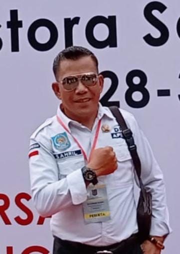 Ketua Asosiasi Pemerintahan Desa Seluruh Indonesia (APDESI) Kabupaten Tebo, Syahril Lukman