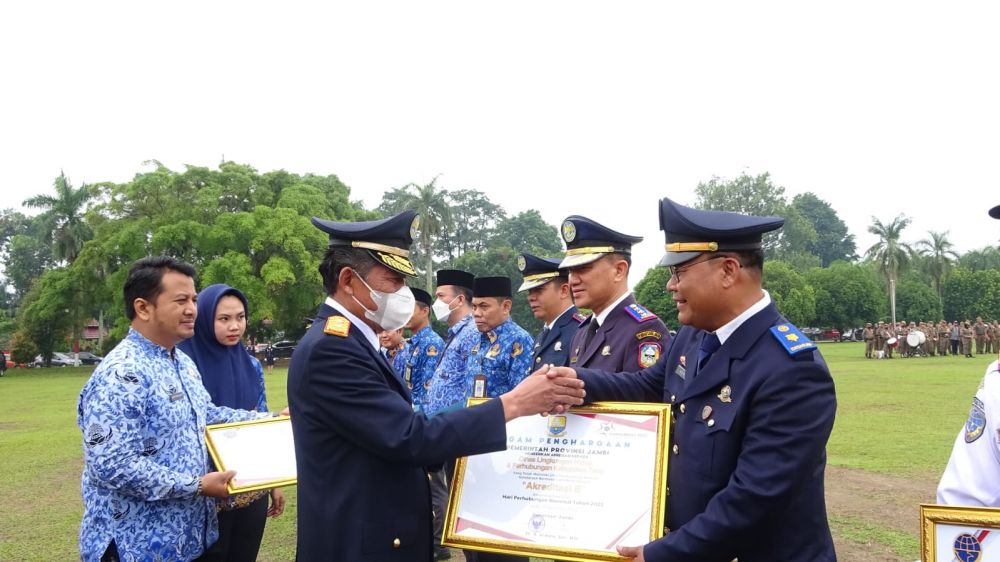 Hari Perhubungan Nasional Tahun 2022 dan Peningkatan Rasa Nasionalisme, Disiplin Aparatur Sipil Negara (ASN) lingkup Pemerintah Provinsi Jambi