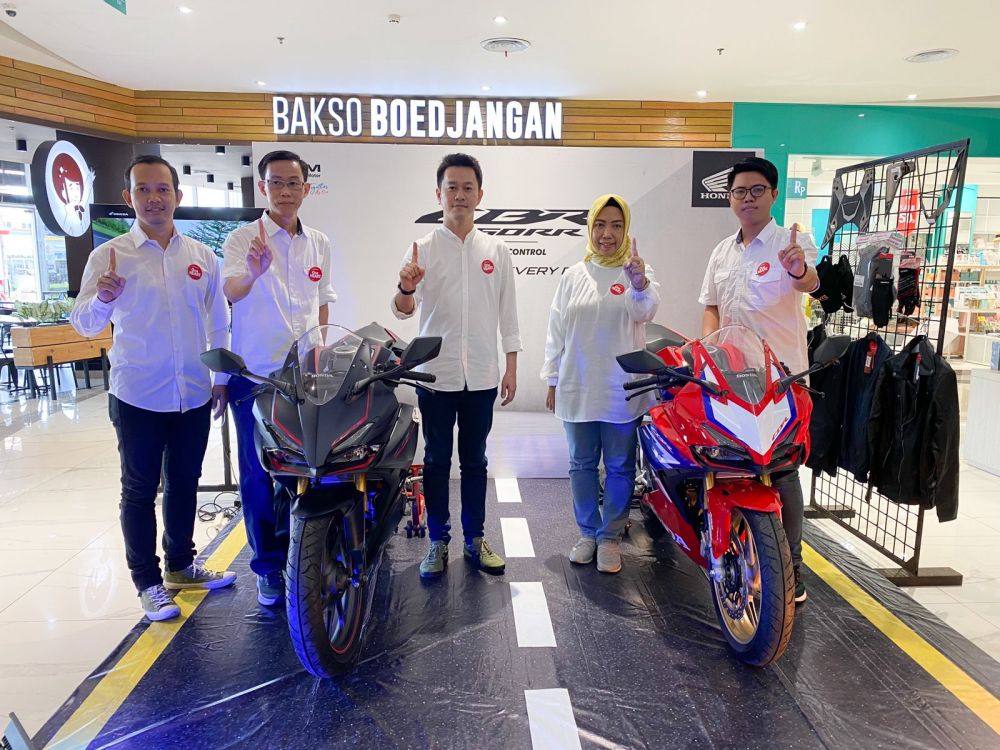 PT Sinar Sentosa Primatama meluncurkan New CBR250RR yang memiliki tampilan desain Aggressive Shape