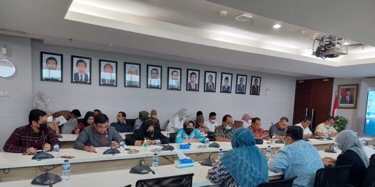 Komisi III DPRD Provinsi Jambi kunjungan kerja ke Dirjen Bina Konstruksi Kementerian PUPR, Jum’at (09/12/2022).