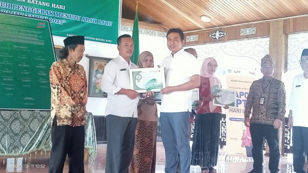 Pemkab Batanghari menggelar kegiatan Gebyar Batanghari Tangguh Penggerak menuju Arah Baru Budaya Taat Pajak 2023, Rabu (11/1/2023).

