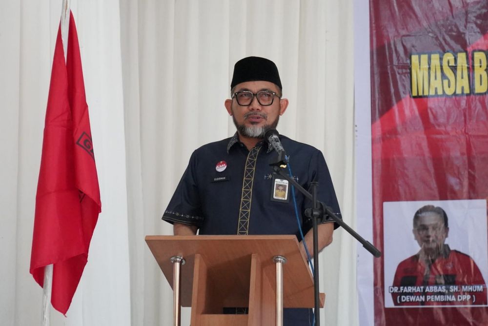 Sekretaris Daerah (Sekda) Provinsi Jambi H.Sudirman,S.H.,M.H.,