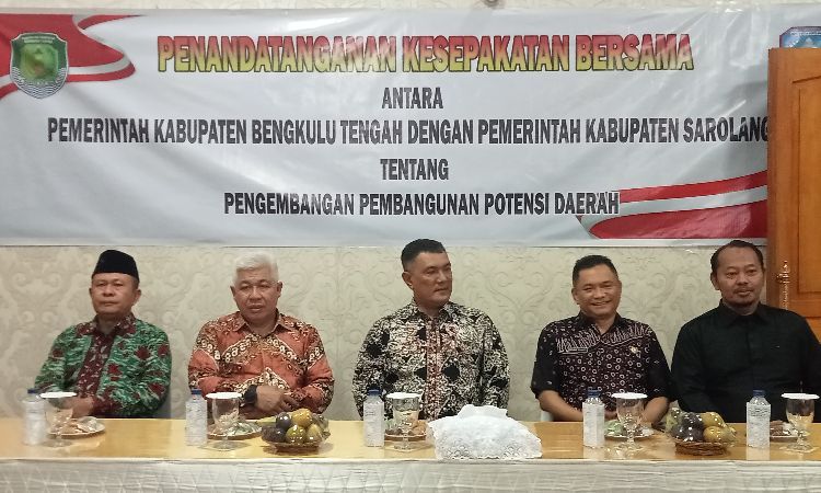 Kerjasama Pemkab Sarolangun dan Pemkab Bengkulu Tengah