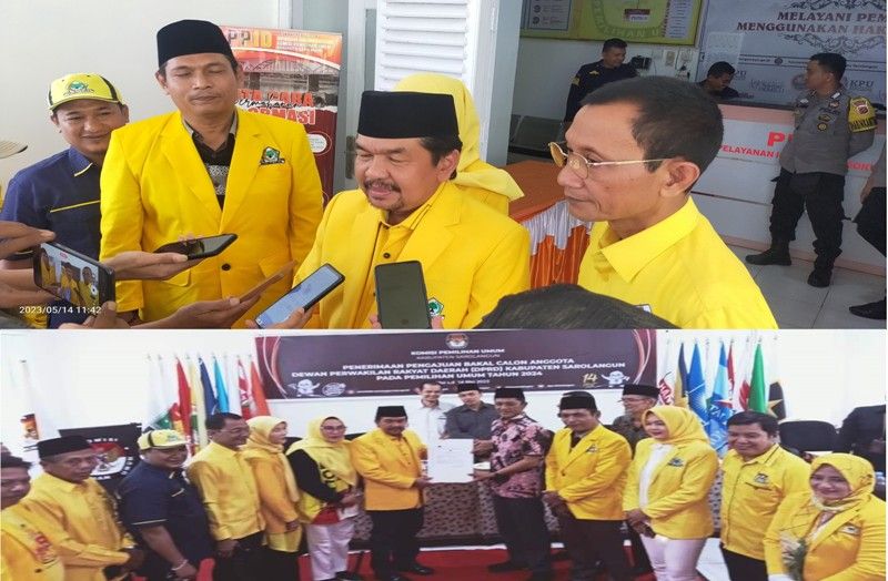 Pendaftaran Bacaleg Golkar
