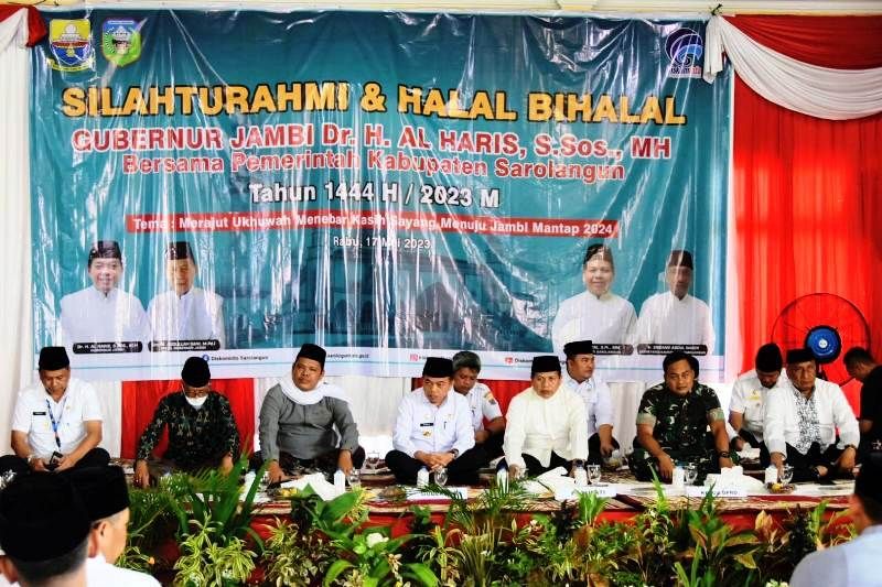 Silahturahmi dan Halal Bihalal Pemkab di gedung LPTQ 