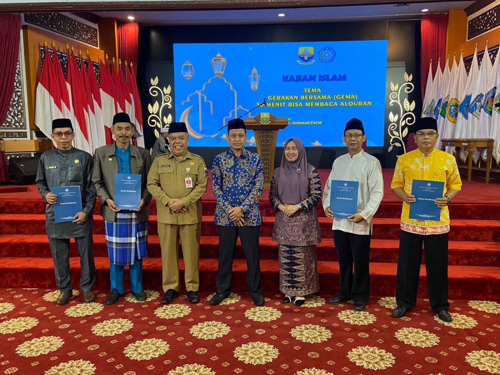 Acara Kajian Islam dengan tema “Gerakan Bersama (GEMA) 30 Menit Bisa Membaca Al-Qur’an