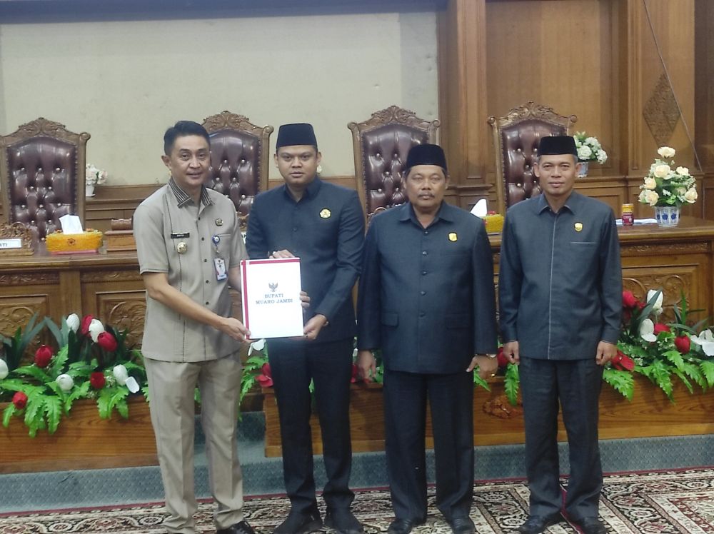 Ketua DPRD, Wakil Ketua dan Pj Bupati