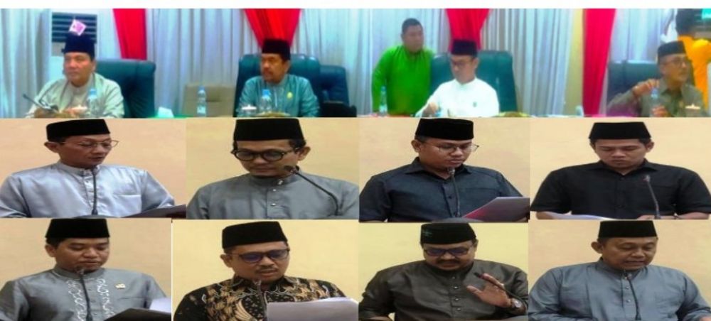 Penyampaian pandangan umum 8 fraksi