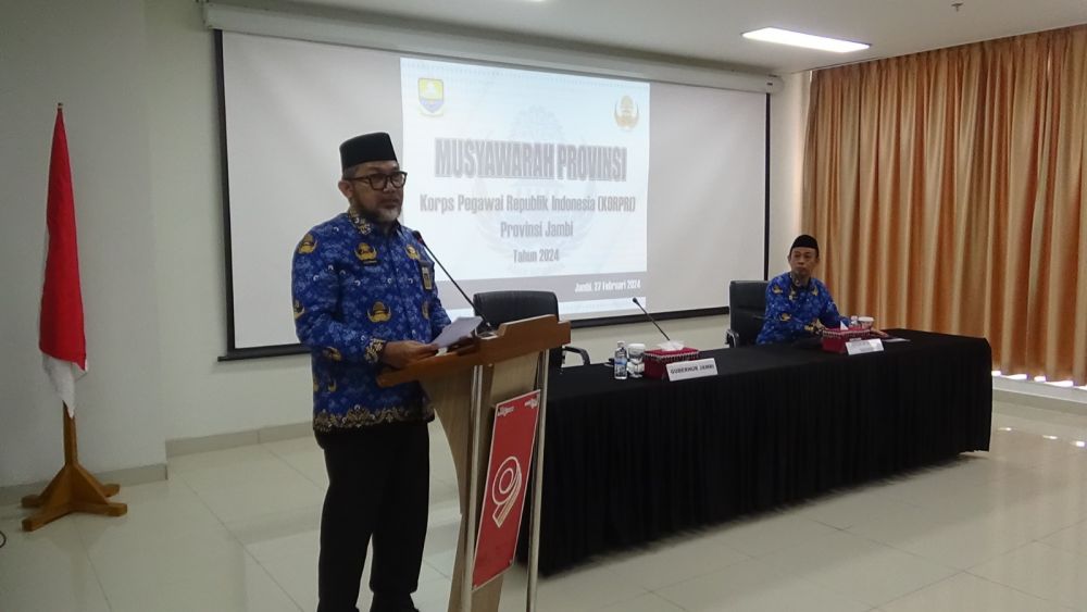 Sekretaris Daerah Provinsi Jambi H. Sudirman, SH., MH