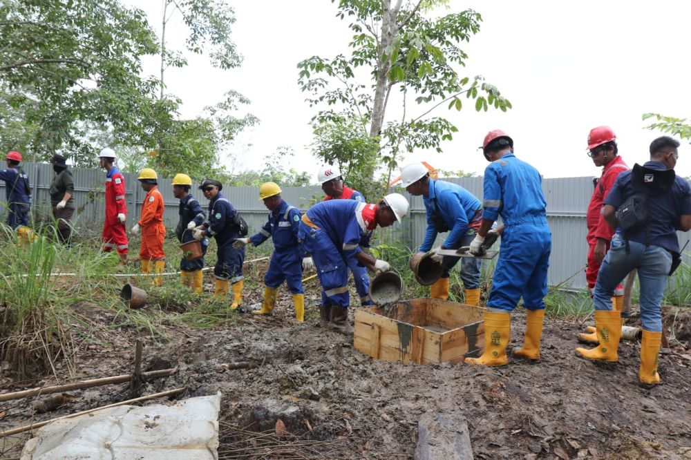 Tim Gabungan Bersama PHR Zona 1 Jambi Field 