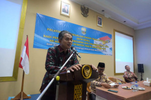 Wabup Junaidi H. Mahir, Buka Pelatihan Pengelolaan Badan Usaha Milik Desa 