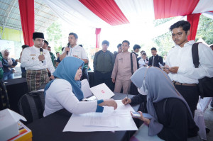 Wujud Kota Bahagia: Wawako Diza Buka Job Fair, Jawab Harapan Ribuan Pencari Kerja