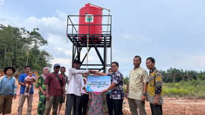 PTPN Regional 4 Bangun Sumur Bor Warga
