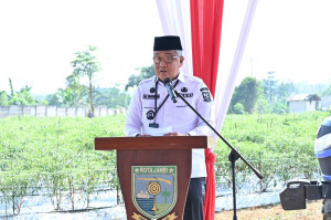 Dukung Poktan, Sekda A Ridwan Resmikan Lahan Abadi Agro Lagro Koja