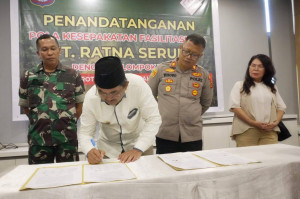 Pemkab Tanjab Barat Fasilitasi Kesepakatan 20% antara PT. Ratna Seruni dan Kelompok Tani
