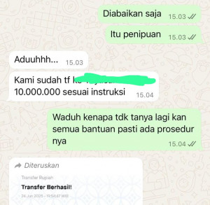 Penipuan Mengatasnamakan Bupati Muaro Jambi,  BBS Minta Masyarakat Lapor Polisi