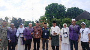 Enam Jemaah Haji Asal Muaro Jambi Kloter BTH 13 Tiba di Jambi