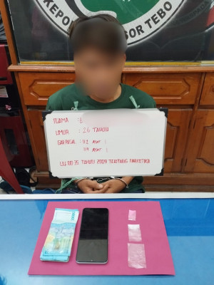 Warga Bungo Ditangkap Polisi Di Tebo Saat Transaksi Narkoba
