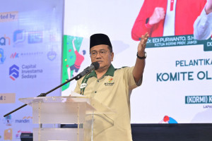 Wawako Diza Resmi Pimpin KORMI Kota Jambi, Ini Pesan Wali Kota Maulana