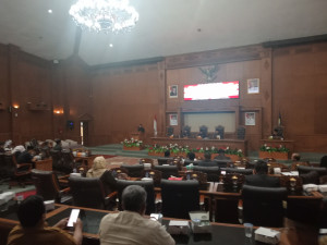Raker Pandangan Umum Fraksi Terhadap 5 Ranperda yang Diajukan Pemkab Muarojambi