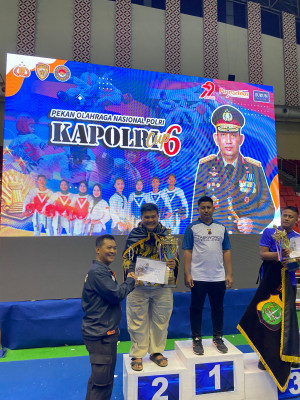 Personel Polda Jambi Bripda Farel Patra Syaifullah Berhasil Meraih Medali Emas dan Perak