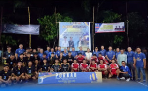 Sekda Budhi Hartono Hadiri Turnamen Voli ball