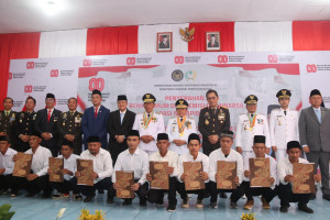 Gubernur Al Haris Serahkan Remisi Umum dan Dasawarsa  Bagi Narapidana dan Anak Binaan