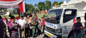 Wali Kota Jambi Resmi Melaunching Armada Pengangkut Sampah Berbasis Digital